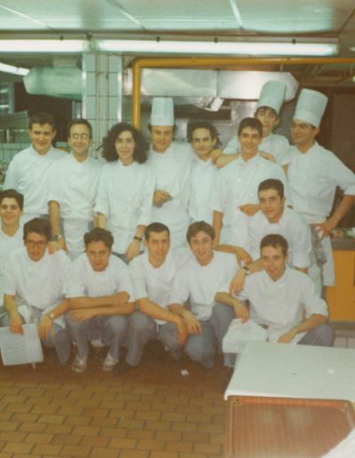 Escuela Hostelería Barcelona Alumnos 1996